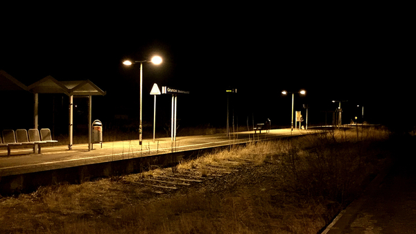Bahnsteig Grunow, Foto: Michael Jungclaus, MdL